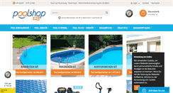Desktop Screenshot of poolshop123.de